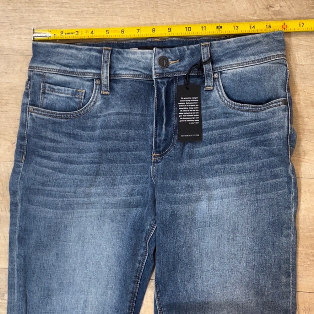 NWT Kut From The Kloth Women’s Greta Ankle Bootcut Jeans Size 10 - Picture 7 of 11